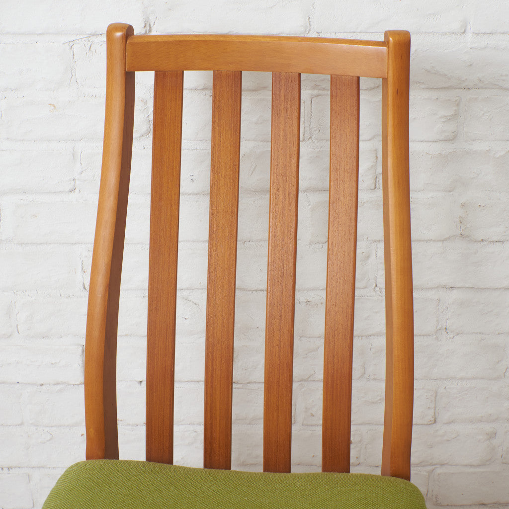 英国ヴィンテージ ダイニングチェア / 張替済