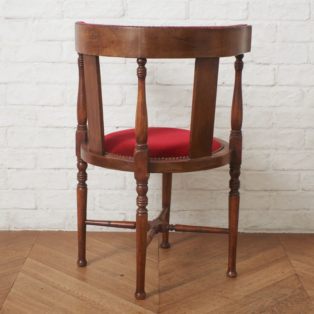 アーツアンドクラフツ様式 アームチェア / 張替済