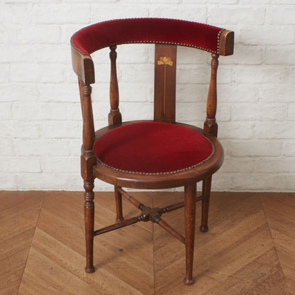 アーツアンドクラフツ様式 アームチェア / 張替済