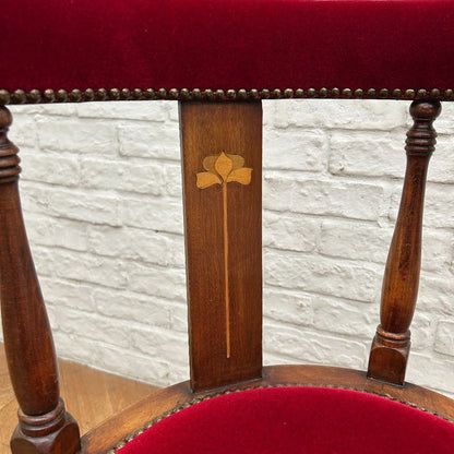 アーツアンドクラフツ様式 アームチェア / 張替済