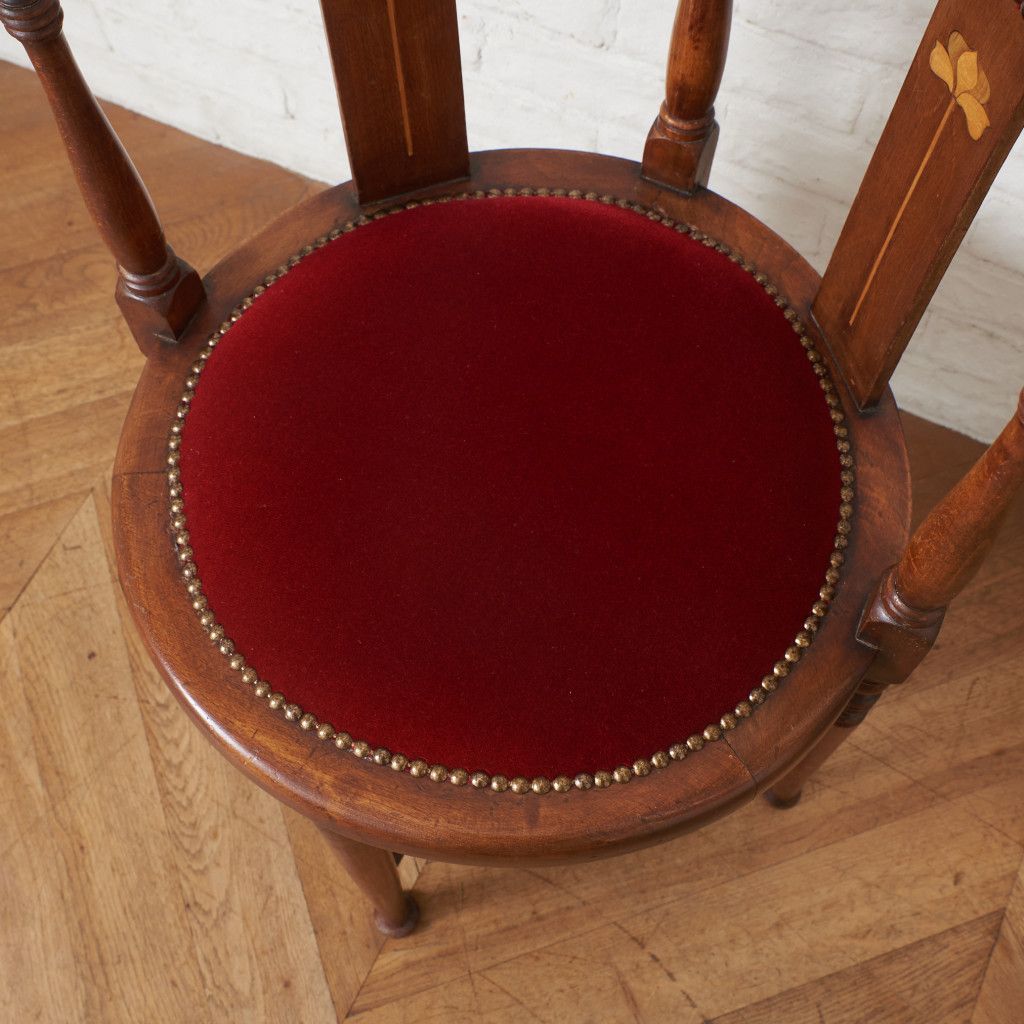 アーツアンドクラフツ様式 アームチェア / 張替済