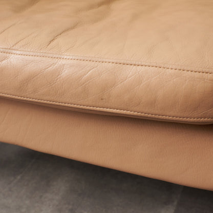 ETON 本革張り 2人掛けソファ