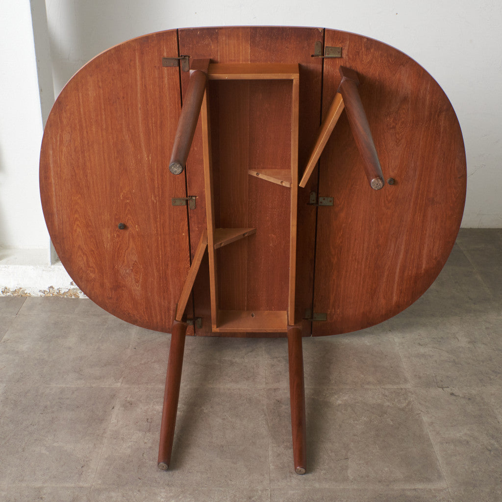 ドロップリーフ ゲートレッグテーブル (4396)