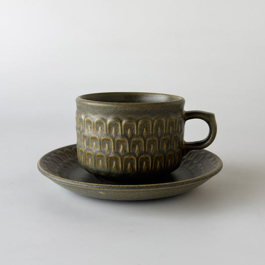 Pennine ペンニン カップ＆ソーサー Cambrian Green