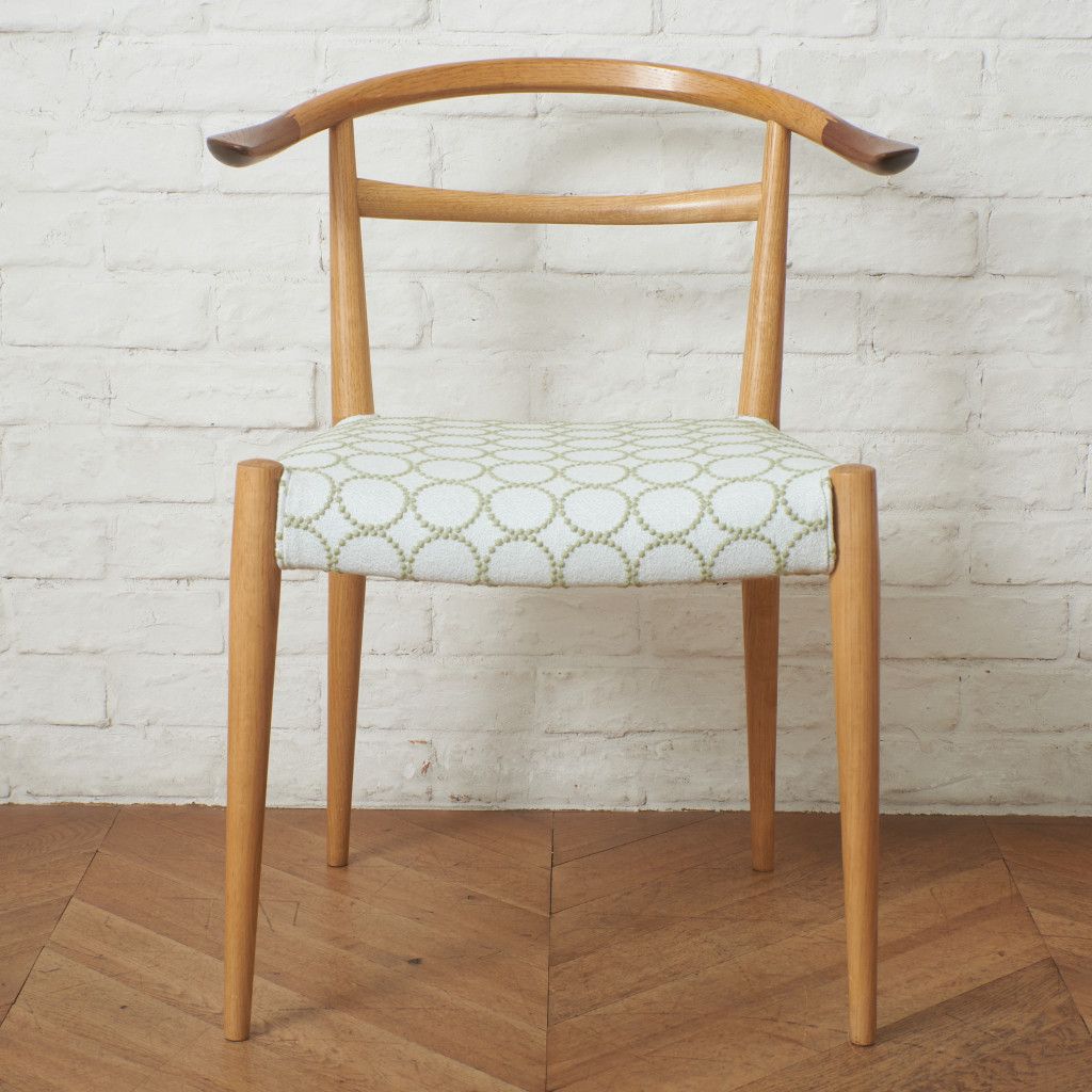 WHITE WOOD ダイニングチェア / 張替済