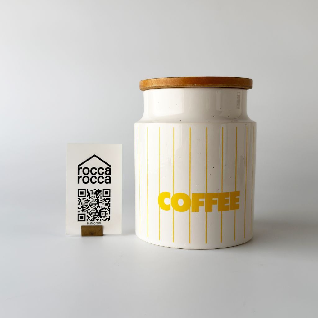 Stripe ストライプ キャニスター "COFFEE"