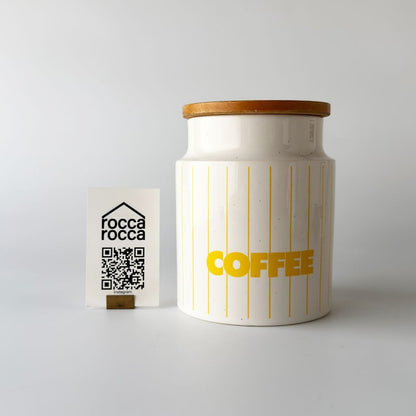 Stripe ストライプ キャニスター "COFFEE"
