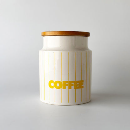 Stripe ストライプ キャニスター "COFFEE"