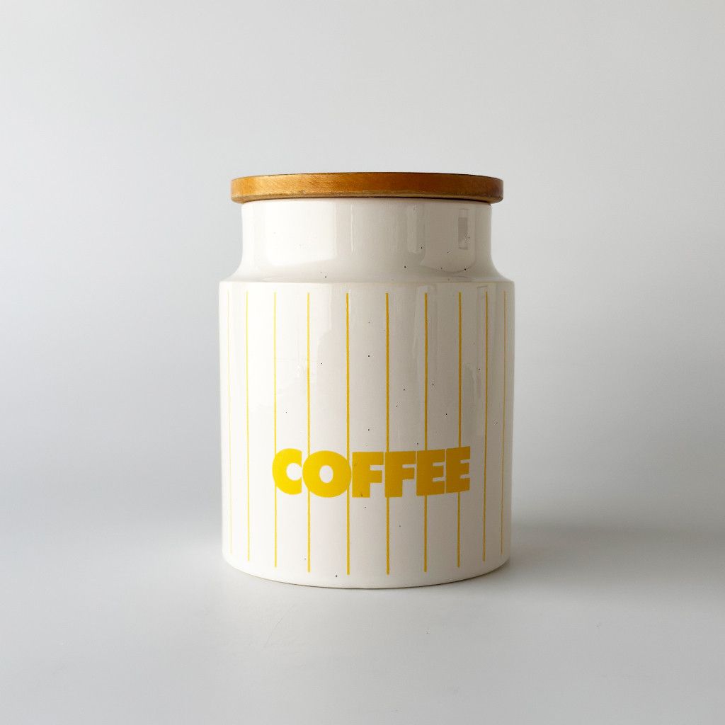 Stripe ストライプ キャニスター "COFFEE"