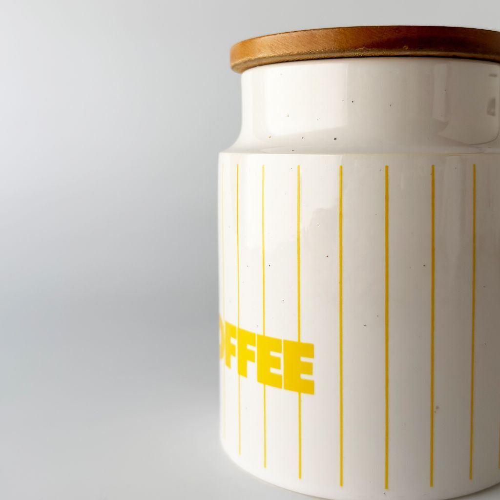 Stripe ストライプ キャニスター "COFFEE"