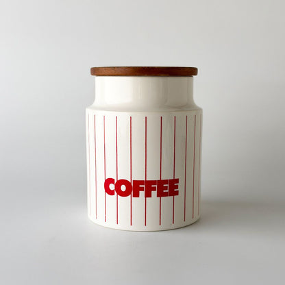 Stripe ストライプ キャニスター "COFFEE"
