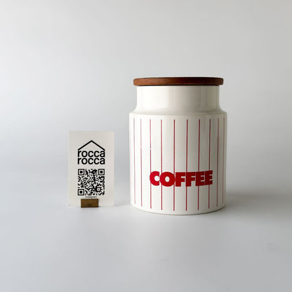Stripe ストライプ キャニスター "COFFEE"