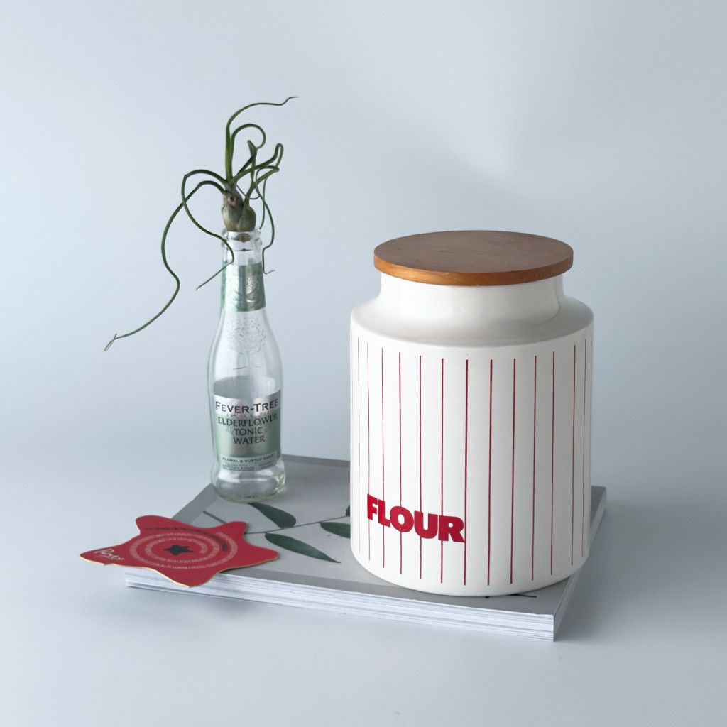 STRIPE ストライプ キャニスター "FLOUR"