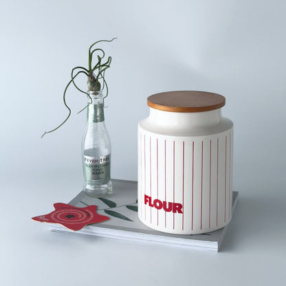 STRIPE ストライプ キャニスター "FLOUR"