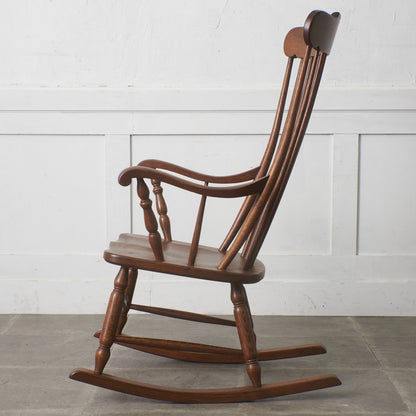 オランダ製 オーク無垢材 ハルデロッキングチェア