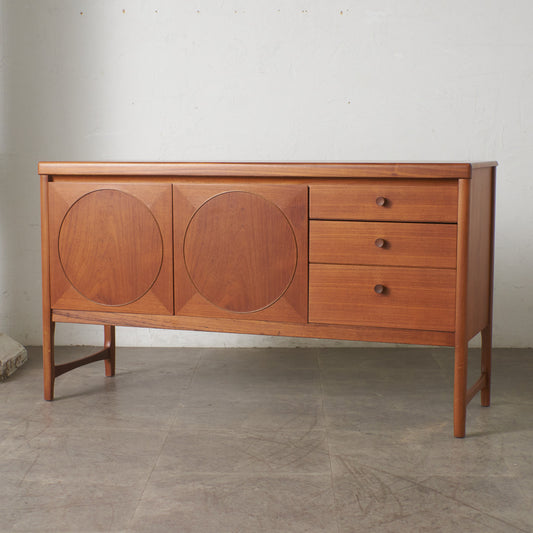 ヴィンテージ サークルサイドボード / カスタムサイズ