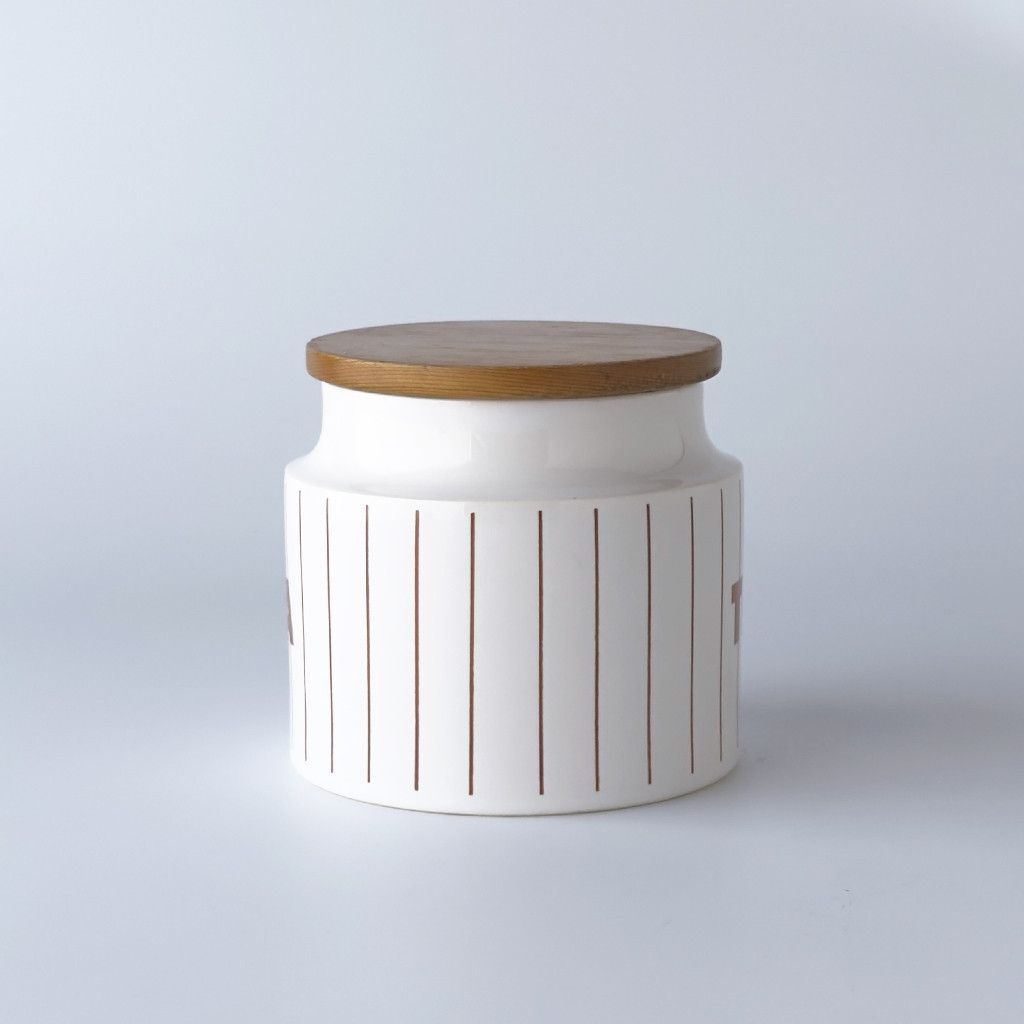 STRIPE ストライプ キャニスター "TEA"