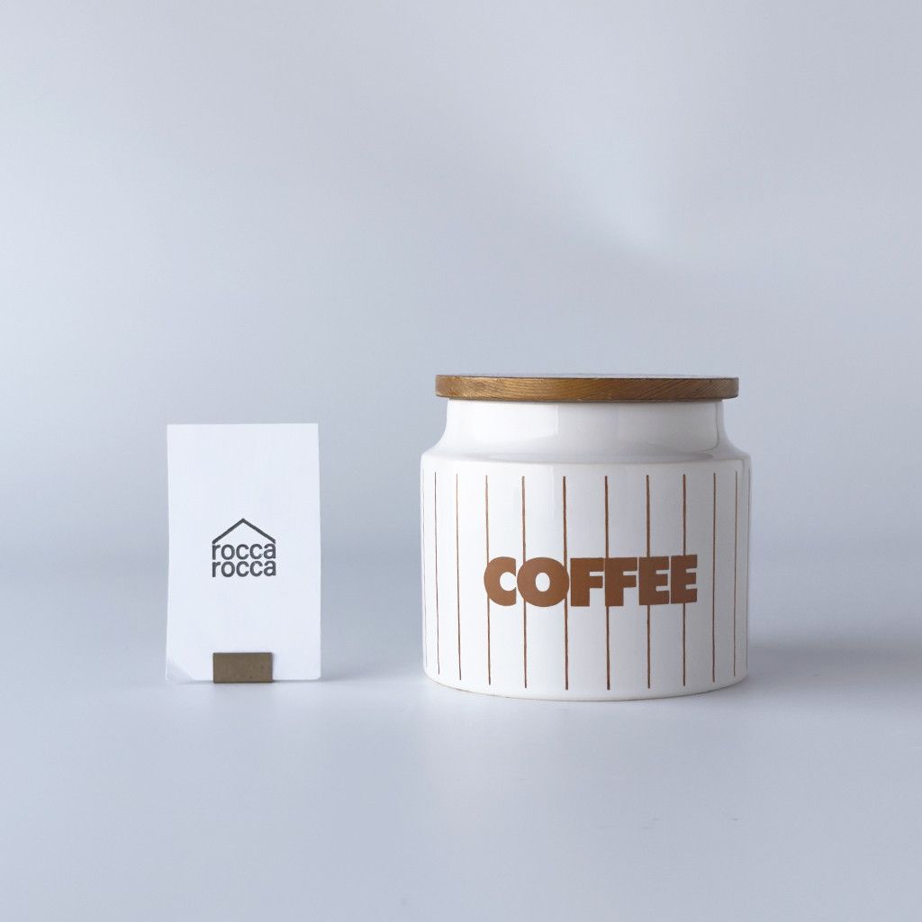 STRIPE ストライプ キャニスター "COFFEE"