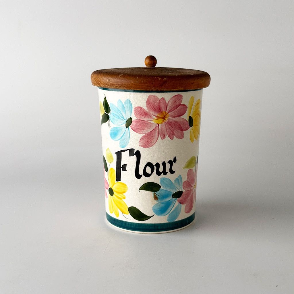 ヴィンテージ キャニスター Flour