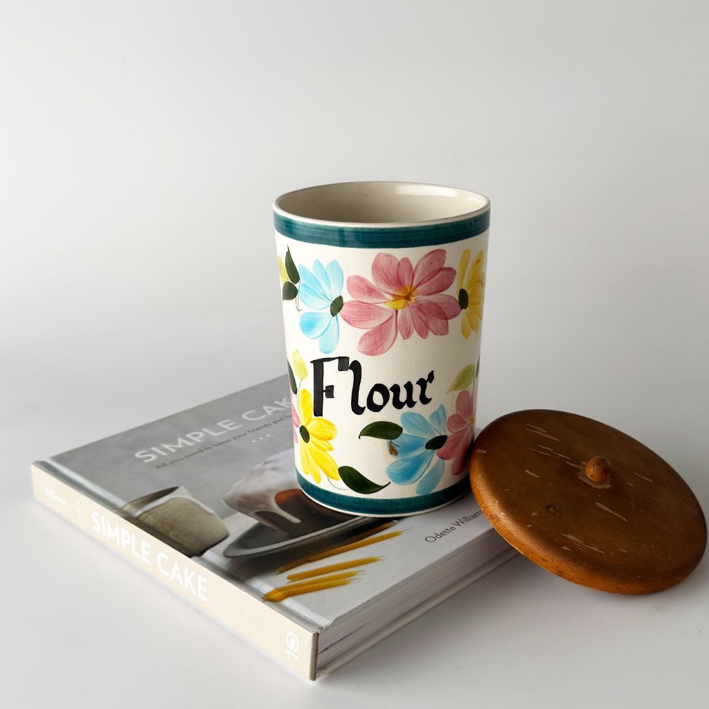 ヴィンテージ キャニスター Flour