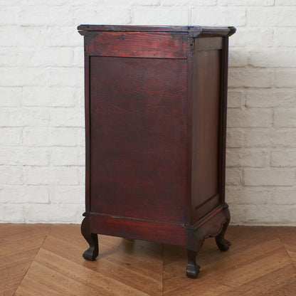 西洋クラシック ウォールナット材キャビネット