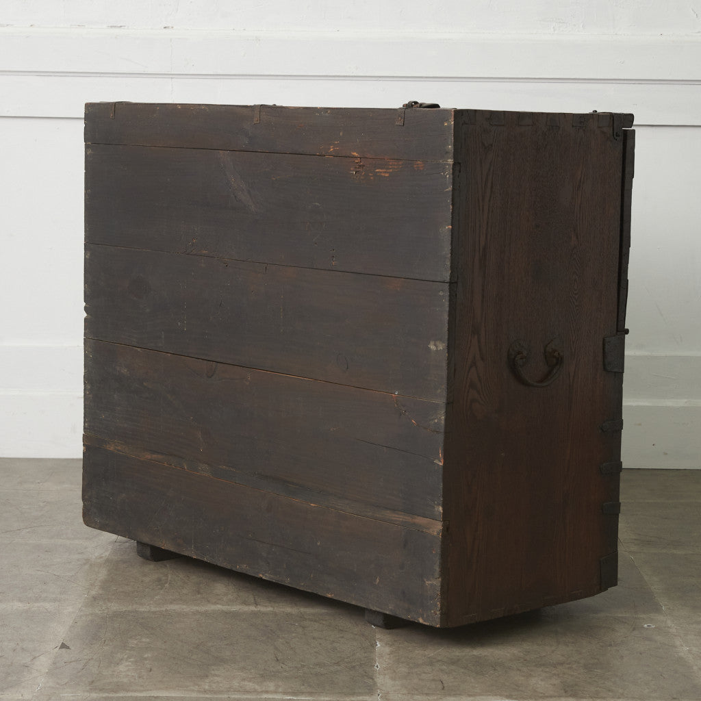 李朝家具 無垢材古鉄金具 半閉櫃 – rocca rocca