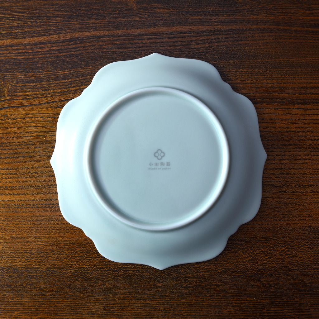 meimei プレート 16.5mm 取皿 ブルーホワイト