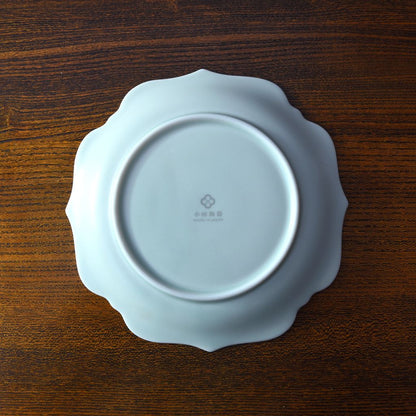 meimei プレート 16.5mm 取皿 ブルーホワイト