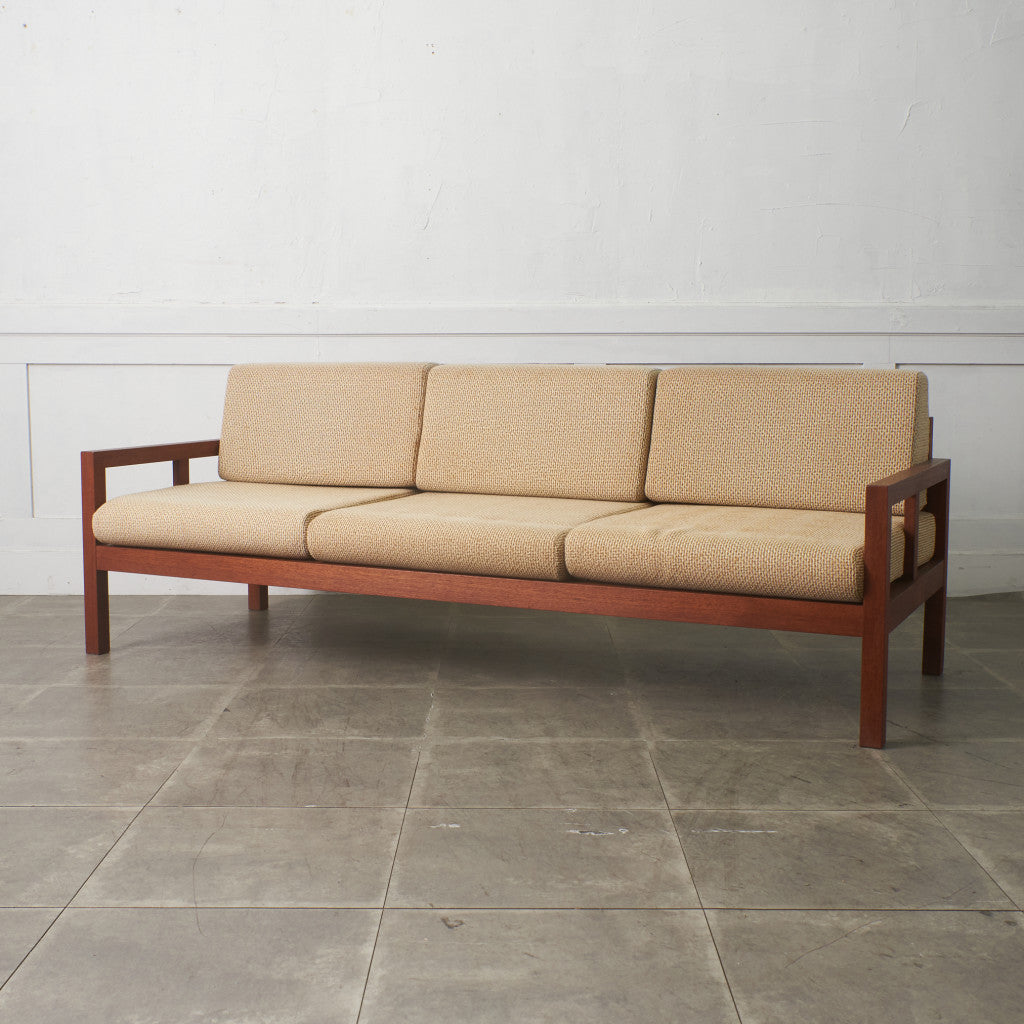 ヴィンテージ チーク材 3人掛けソファ – rocca rocca