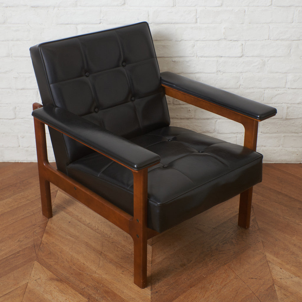 オールドカリモク Kチェア 1シーター