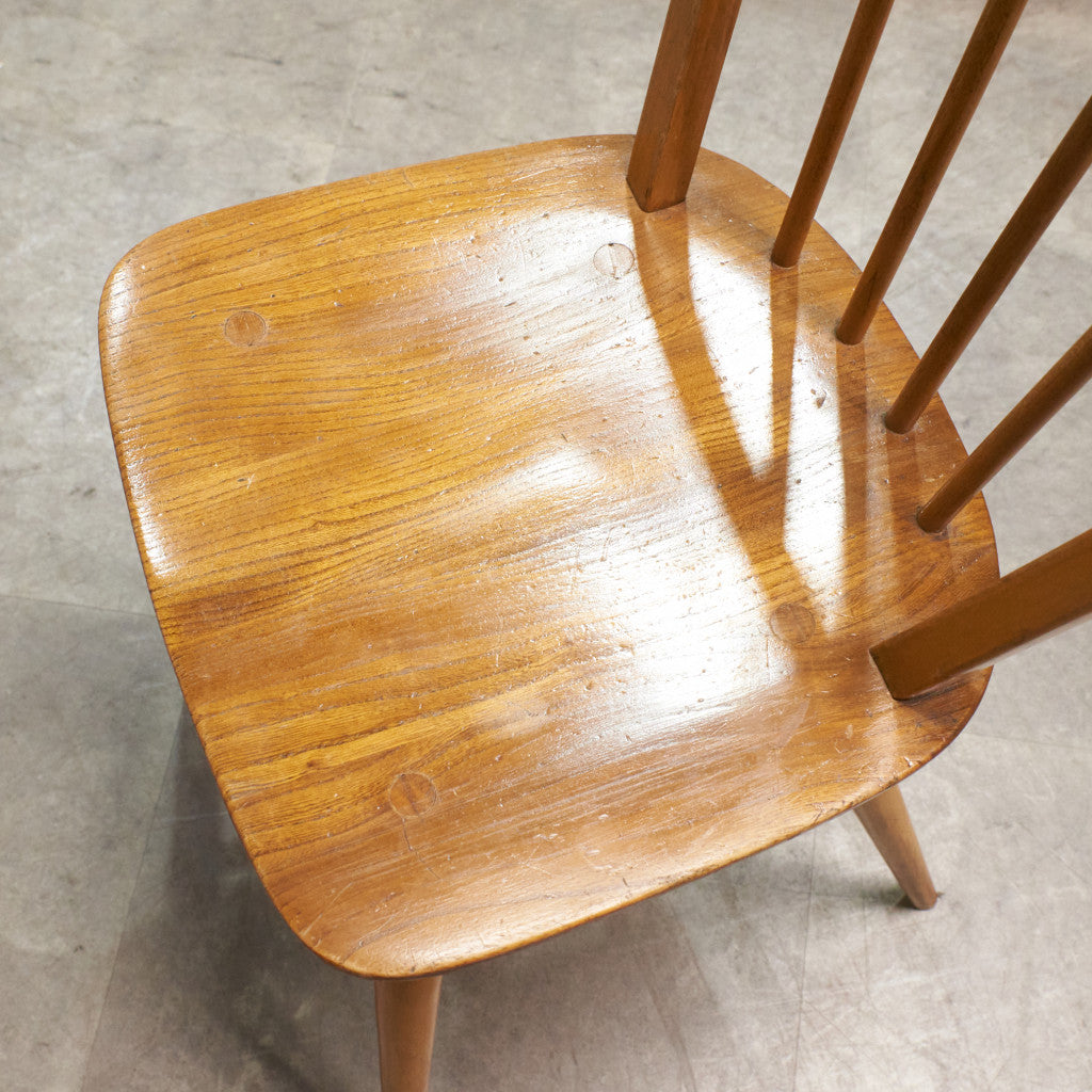 4本スポーク フープバックチェア