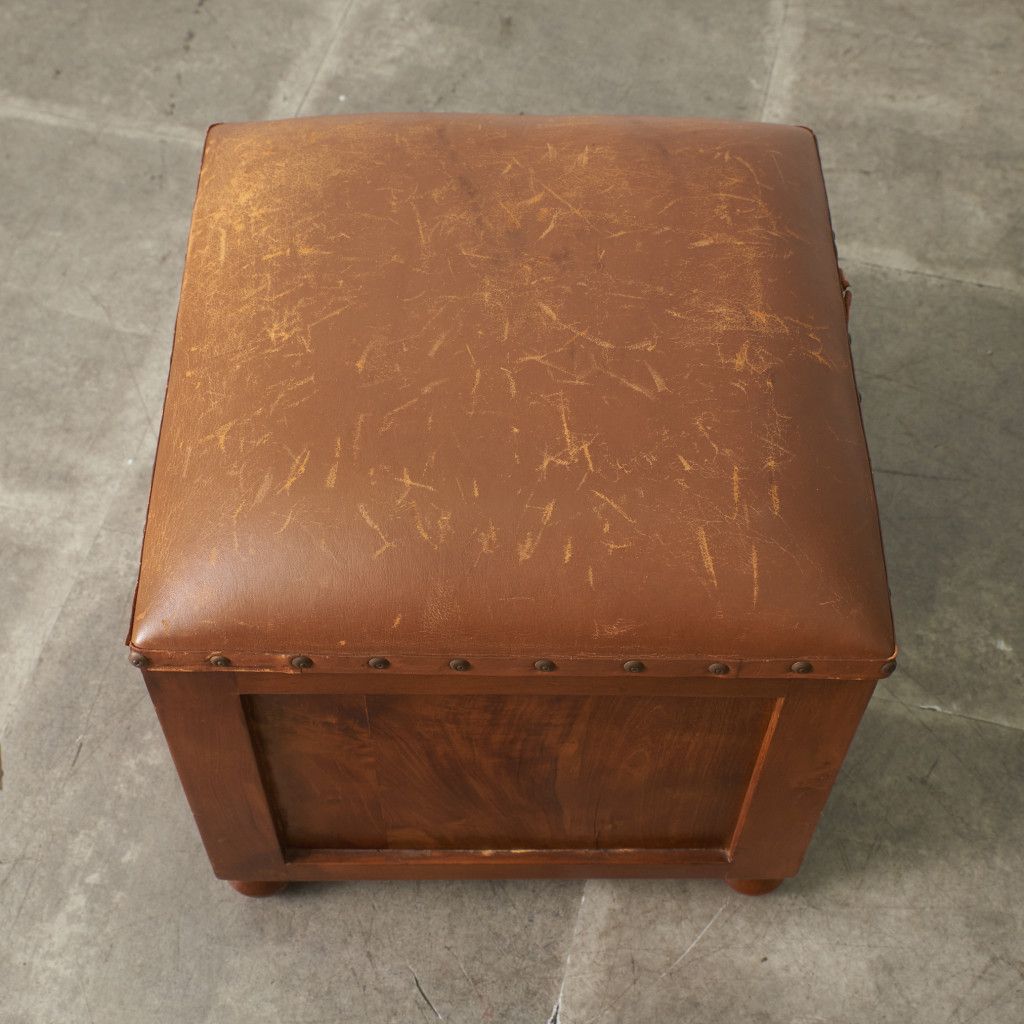アジアン家具 収納付きスツール