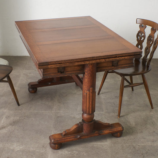 アールデコ様式 ドローリーフテーブル