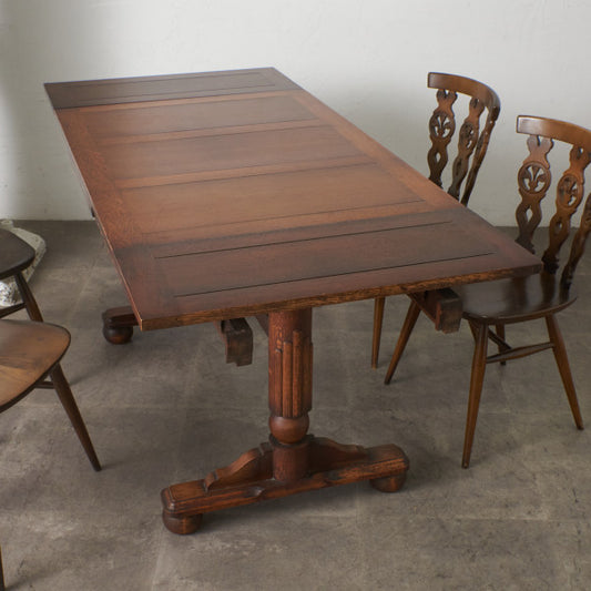 アールデコ様式 ドローリーフテーブル