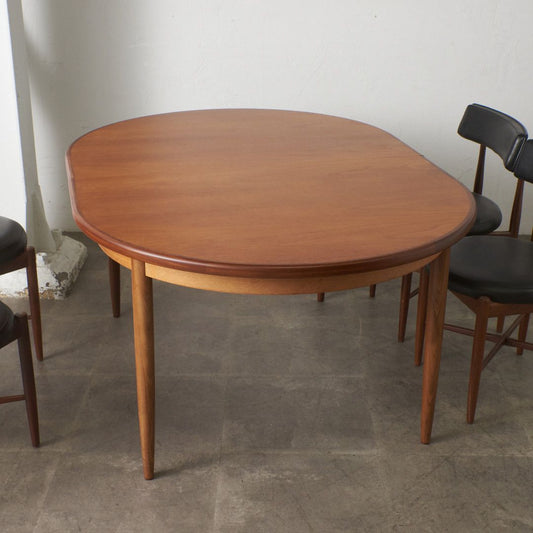 エクステンション オーバルダイニングテーブル