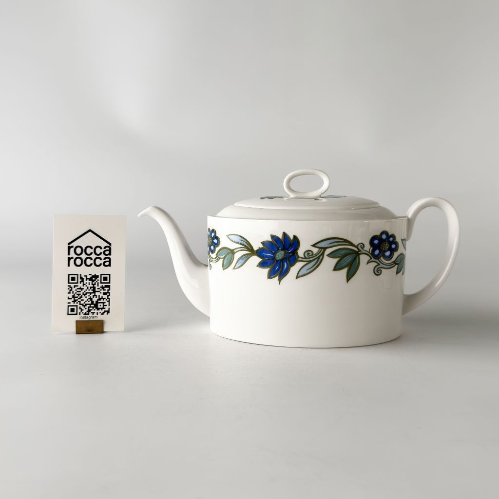 Art Nouveau Blue アールヌーボーブルー ティーポット
