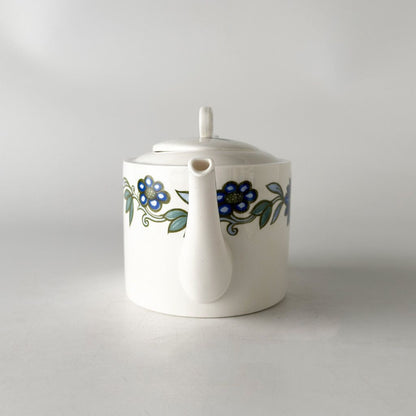 Art Nouveau Blue アールヌーボーブルー ティーポット