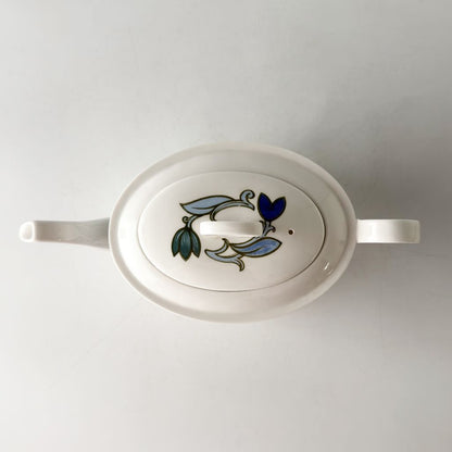 Art Nouveau Blue アールヌーボーブルー ティーポット