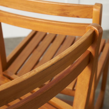 チーク材 ダイニング5点セット