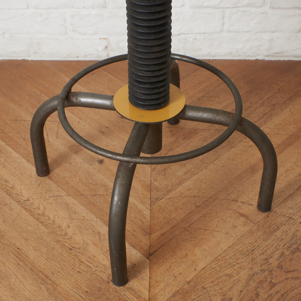 インダストリアル カウンターチェア / 張替済