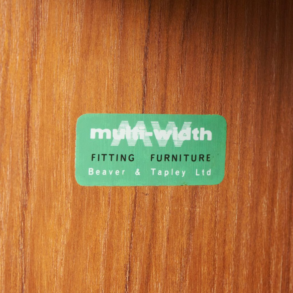 MULTI-WIDTH ヴィンテージ ガラスキャビネット