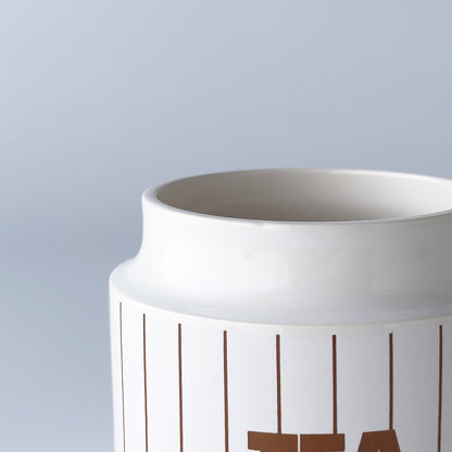 STRIPE ストライプ キャニスター "TEA"