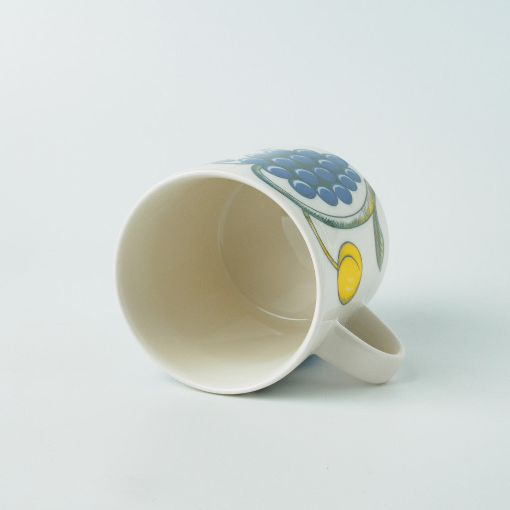 パラティッシ マグカップ 240ml ブルー&イエロー