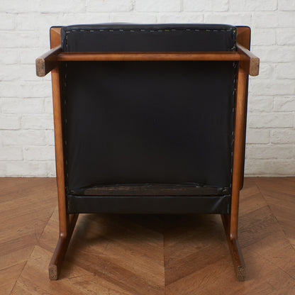 オールドカリモク Kチェア 1シーター