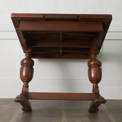 英国アンティーク ドローリーフ ダイニングテーブル