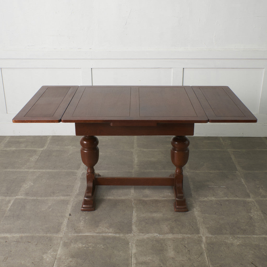 英国アンティーク ドローリーフ ダイニングテーブル