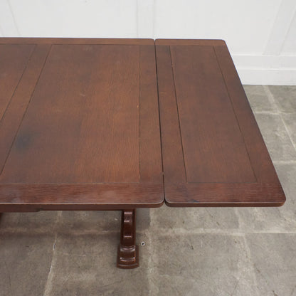 英国アンティーク ドローリーフ ダイニングテーブル