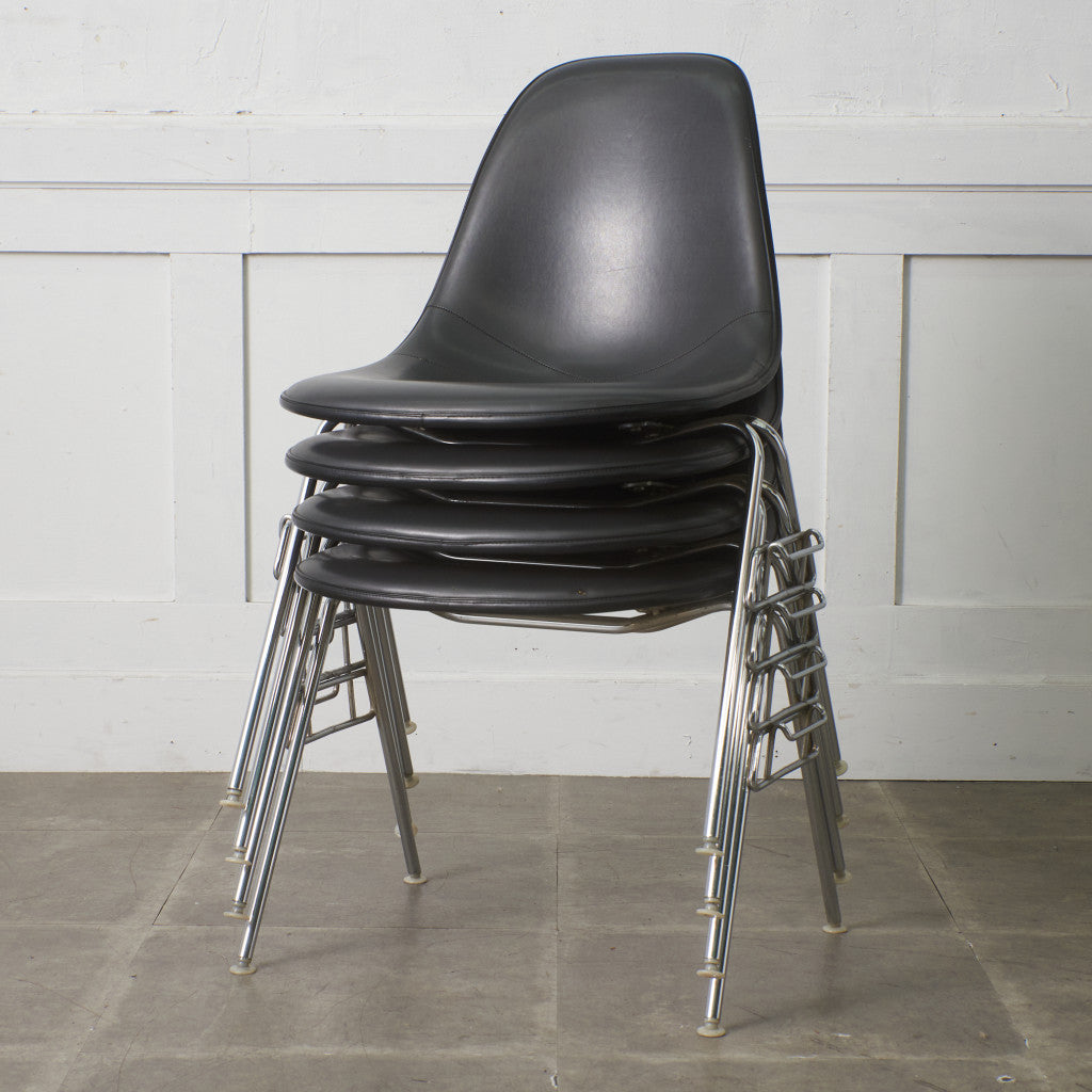 2脚セットHerman Miller イームズ　シェルチェア スタッキングベース サイドシェルチェア スタッキングベース – rocca rocca