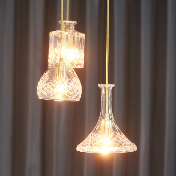 LEE BROOM リー・ブルーム ペンダント デキャンタシャンデリア 3灯訳有 DECANTER CHANDELIER 3P ペンダントライト – rocca rocca