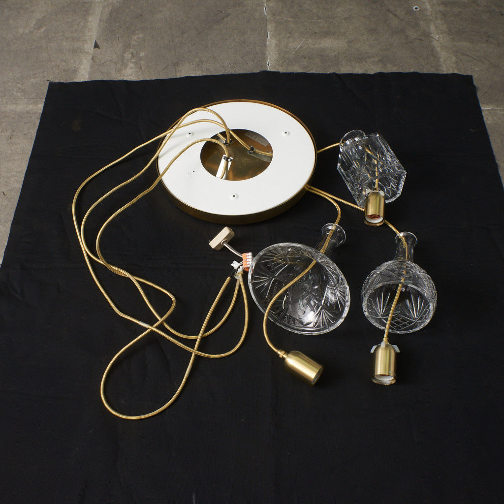 DECANTER CHANDELIER 3P ペンダントライト – rocca rocca